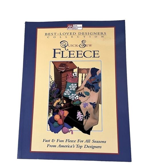 Quick Sew Fleece Book by Martingale & Company - Picture 1 of 16